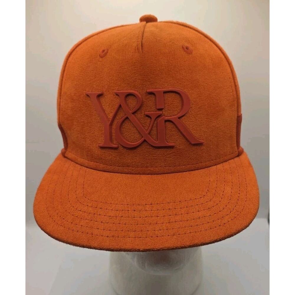 Young & Restless Los Angeles Y&R Red Snapback Hat Cap NWT Microfiber Soft